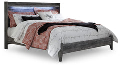 Baystorm Gray King Panel Bed, Dresser, Mirror, Chest and Nightstand - Ornate Home