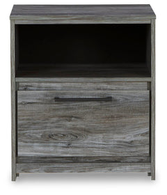 Baystorm Gray King Panel Bed, Dresser, Mirror, Chest and Nightstand - Ornate Home