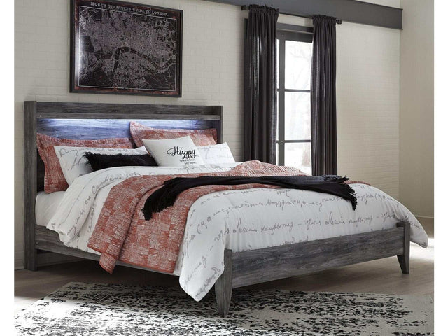 Baystorm Gray King Panel Bed (Online Special Price) - Ornate Home