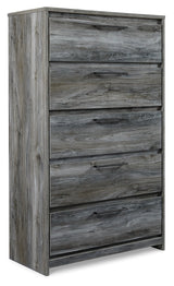 Baystorm Gray King Panel Bedroom Set with Dresser, Mirror and Chest (Online Special Price) - Ornate Home