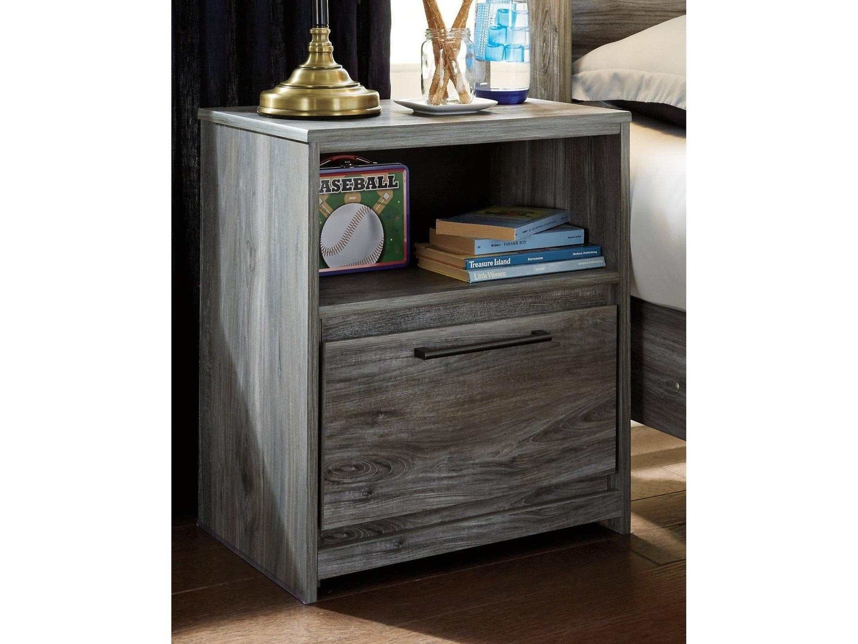 Baystorm Gray Nightstand (Online Special Price) - Ornate Home