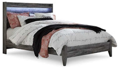 Baystorm Gray Queen Panel Bed - Ornate Home