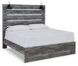 Baystorm Gray Queen Panel Bedroom Set with Chest and Nightstand - Ornate Home