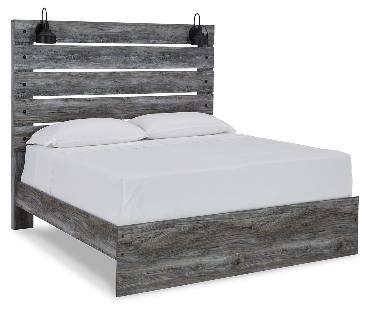 Baystorm Gray Queen Panel Bedroom Set with Chest and Nightstand - Ornate Home