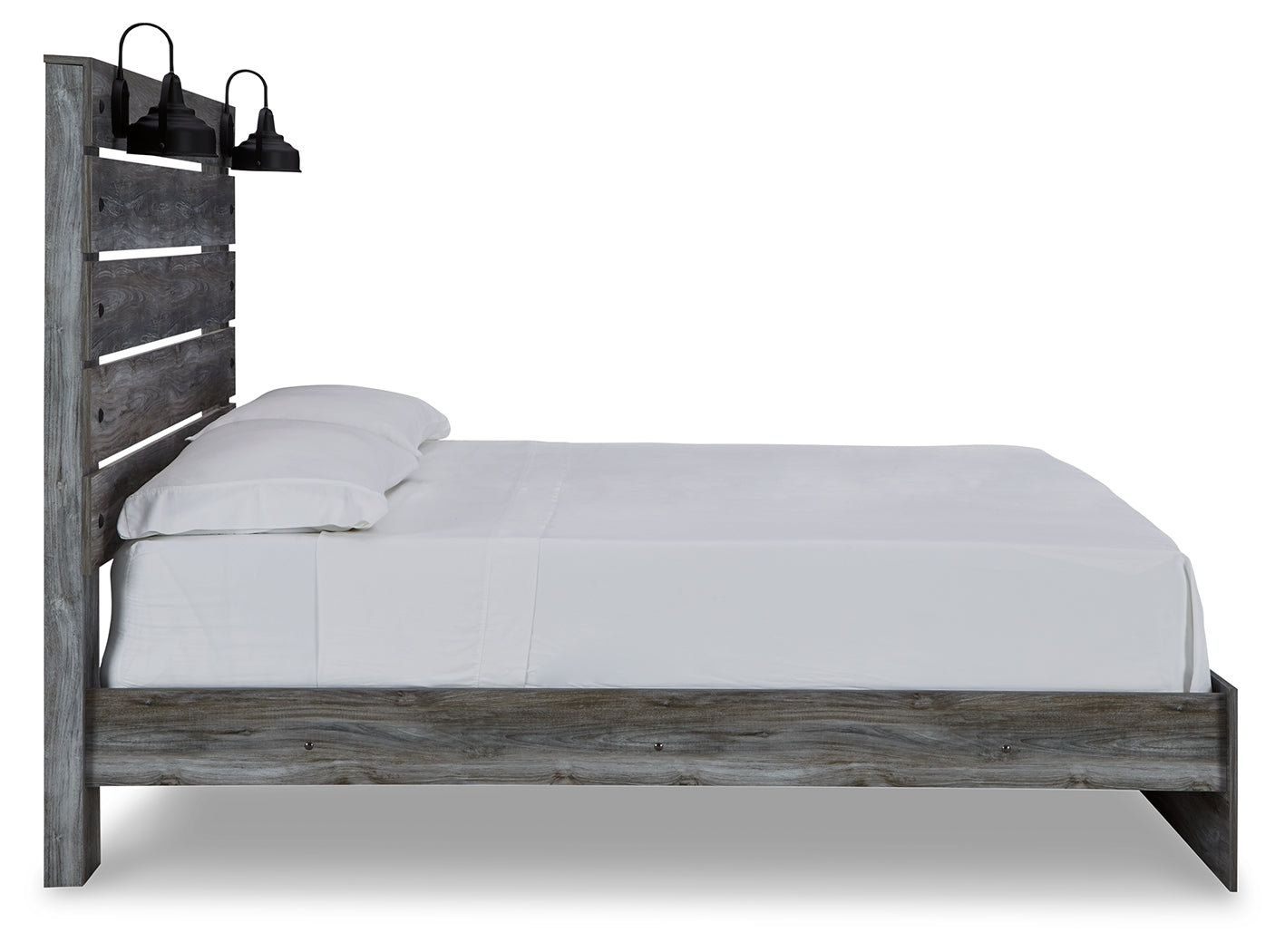 Baystorm Gray Queen Panel Bedroom Set with Chest and Nightstand - Ornate Home