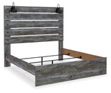 Baystorm Gray Queen Panel Bedroom Set with Dresser, Mirror and Nightstand - Ornate Home