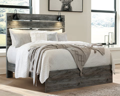 Baystorm Gray Queen Panel Bedroom Set with Dresser, Mirror and Nightstand - Ornate Home