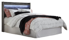 Baystorm Gray Queen Panel Headboard & Dresser & Mirror & Chest & Nightstand - Ornate Home