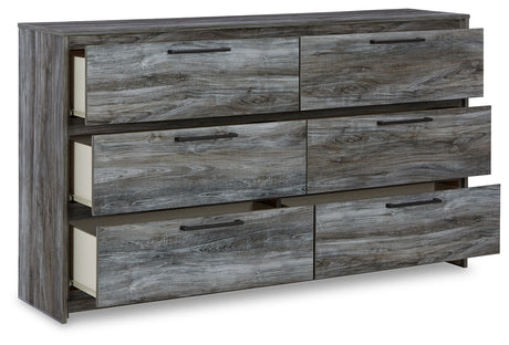 Baystorm Gray Queen Panel Storage Bed, Dresser and Chest - Ornate Home