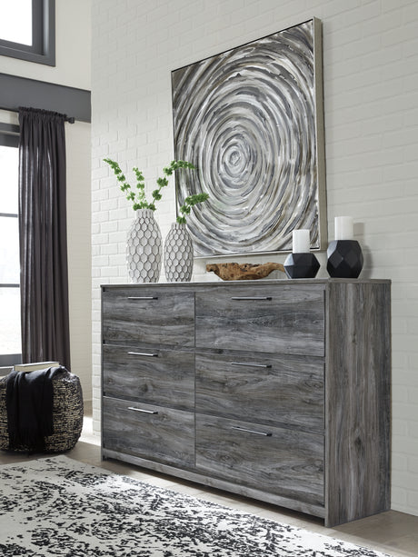 Baystorm Gray Queen Panel Storage Bed, Dresser and Chest - Ornate Home
