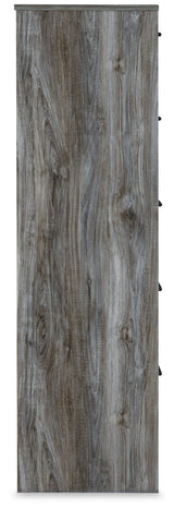 Baystorm Gray Queen Panel Storage Bedroom Set with Dresser, Mirror, Chest and 2 Nightstands - Ornate Home