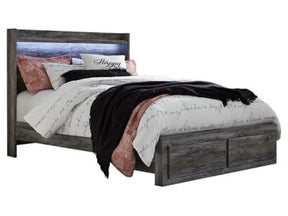 Baystorm Gray Queen Panel Storage Bedroom Set with Dresser and Nightstand (Online Special Price) - Ornate Home