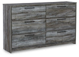 Baystorm Gray Queen Panel Storage Bedroom Set with Dresser and Nightstand - Ornate Home