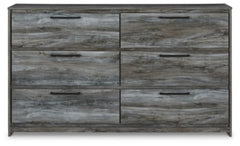 Baystorm Gray Queen Panel Storage Bedroom Set with Dresser and Nightstand - Ornate Home