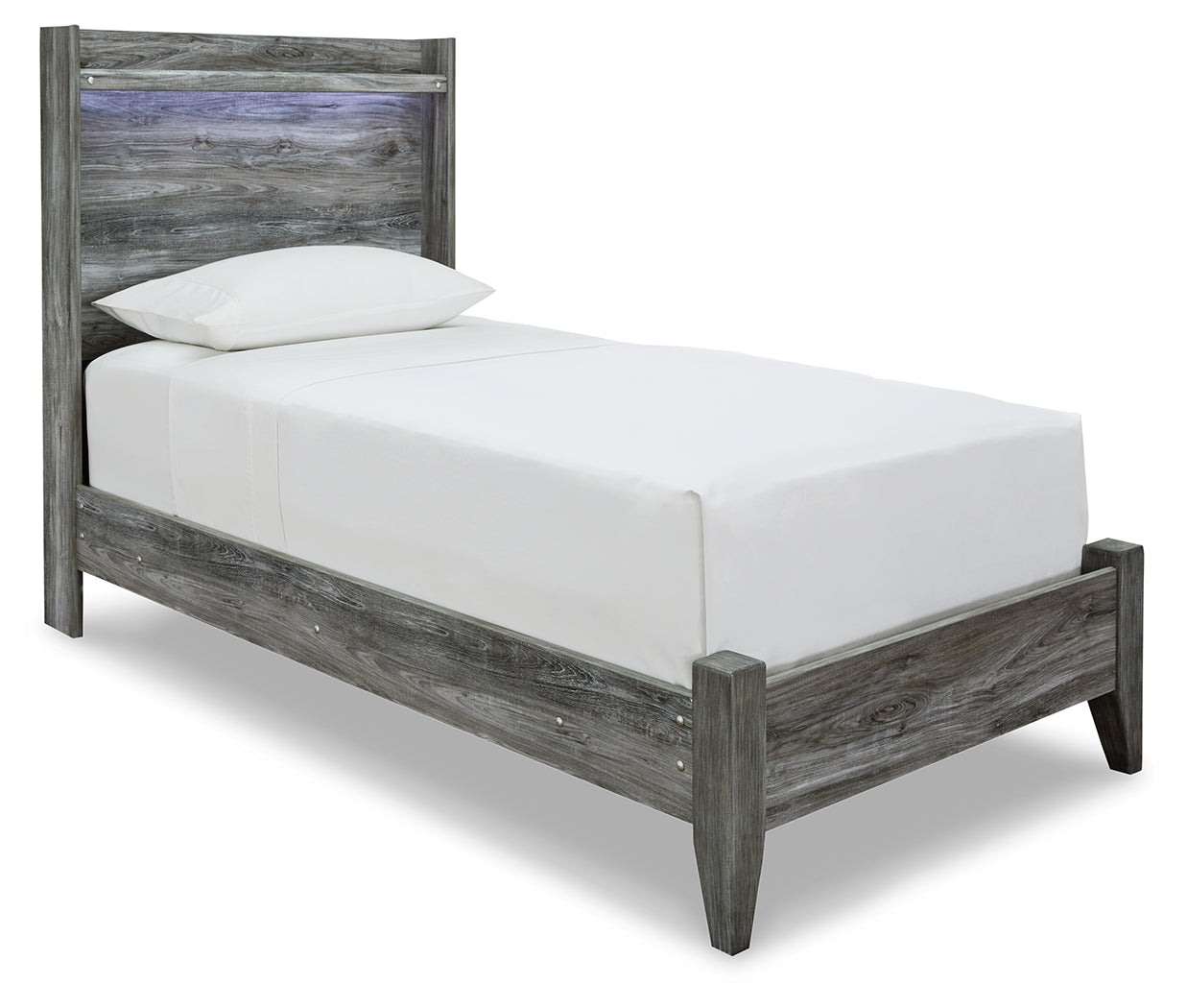 Baystorm Gray Twin Panel Bed, Dresser, Mirror and Chest (Online Special Price) - Ornate Home