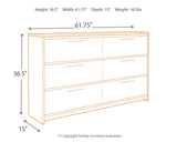 Baystorm Gray Twin Panel Bedroom Set with Dresser - Ornate Home