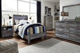 Baystorm Gray Twin Panel Bedroom Set with Dresser - Ornate Home