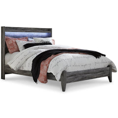 Baystorm Queen Panel Bedroom Set with Dresser and Mirror - Ornate Home