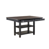Baywater Black/Brown Counter Height Table - Ornate Home