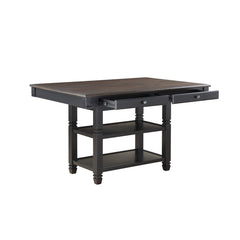 Baywater Gray 7pc Dining Set - Ornate Home