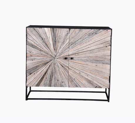 Bazemore Brown/Gray Cabinet - Ornate Home