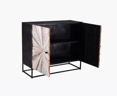 Bazemore Brown/Gray Cabinet - Ornate Home