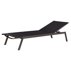 Bea Black Outdoor Pool Chaise - Ornate Home