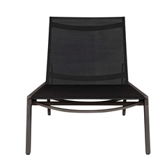 Bea Black Outdoor Pool Chaise - Ornate Home