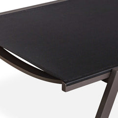 Bea Black Outdoor Pool Chaise - Ornate Home