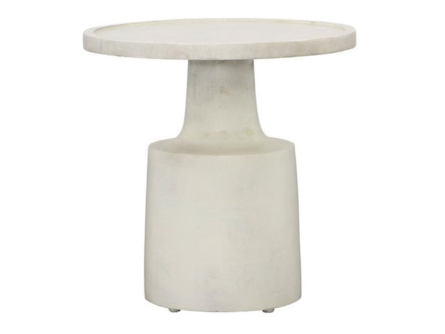 Bea Whitewash Side Table - Ornate Home