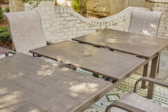 Beach Front Beige Outdoor Dining Table - Ornate Home