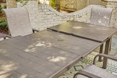 Beach Front Beige Outdoor Dining Table - Ornate Home