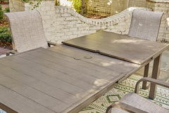 Beach Front Beige Outdoor Dining Table - Ornate Home