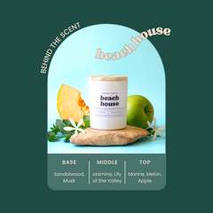 Beach House 5.3oz Soy Candle - Ornate Home