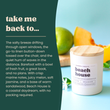 Beach House 5.3oz Soy Candle - Ornate Home