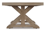 Beachcroft Beige Outdoor Coffee Table - Ornate Home