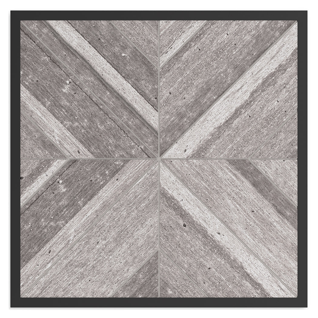 Beachcroft Black/Light Gray Outdoor End Table - Ornate Home