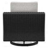 Beachcroft Black/Light Gray Outdoor Sofa & 2 Lounge Chairs - Ornate Home