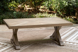 Beachcroft New Beige Outdoor Coffee Table - Ornate Home