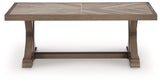 Beachcroft New Beige Outdoor Coffee Table - Ornate Home