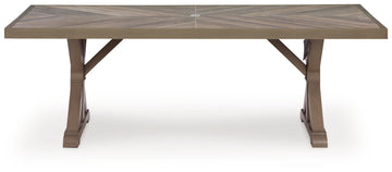 Beachcroft New Beige Outdoor Dining Table - Ornate Home