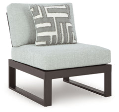 Beachloft Black 6-Piece Outdoor Sectional - Ornate Home