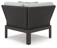 Beachloft Black 6-Piece Outdoor Sectional - Ornate Home