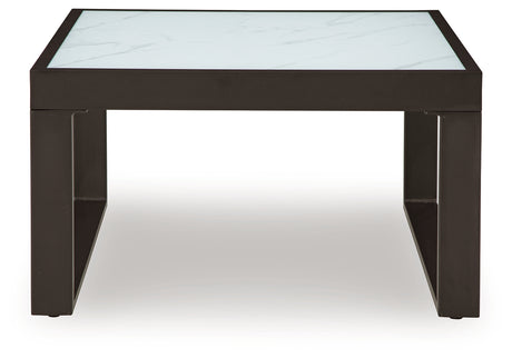 Beachloft Black/Gray Outdoor Coffee Table - Ornate Home