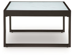 Beachloft Black/Gray Outdoor Coffee Table - Ornate Home