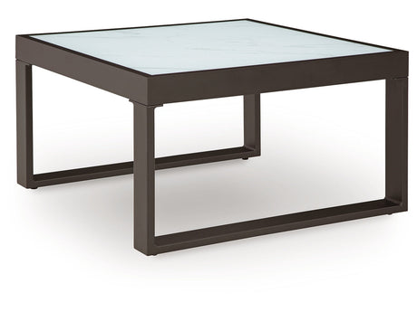 Beachloft Black/Gray Outdoor Coffee Table - Ornate Home