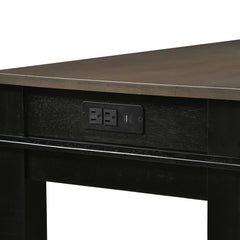 Beacon Black 4-Piece Pack Counter Height Set - Ornate Home