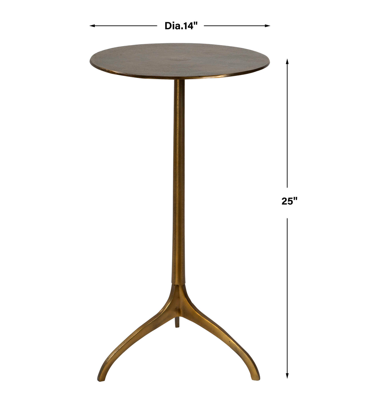 Beacon Gold Accent Table - Ornate Home