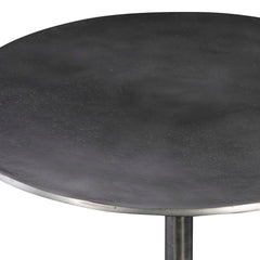 Beacon Gray/Silver Industrial Accent Table - Ornate Home