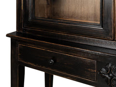 Beacon Hill Ebony Display Case - Ornate Home